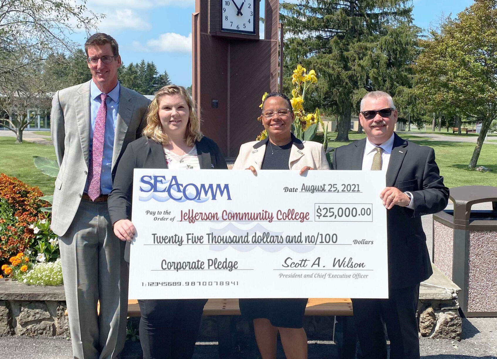 SeaComm donates $25,000 to establish JCC Endowed scholarship